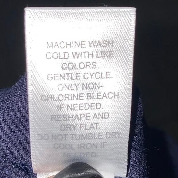 J. Jill Wearever Collection Navy Blue High Rise Wide Leg Crop Pull-On Pants SP - Picture 6 of 7